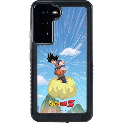 Dragon Ball Z Goku and Nimbus Galaxy S24 Plus Waterproof Case